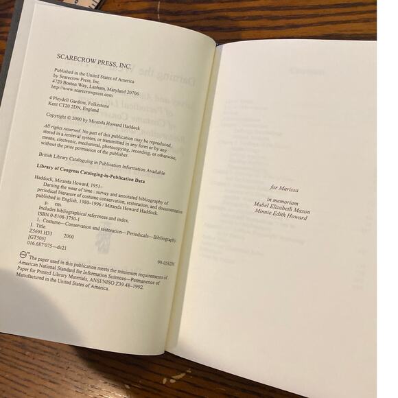 Darning the Wear of Time Miranda Haddock Period Costume Literature Historical - Picture 5 of 9